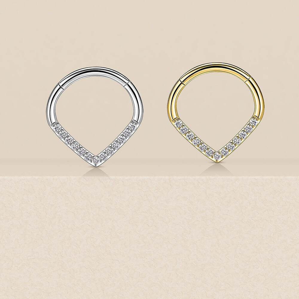 All About Nose Rings: Types and Materials