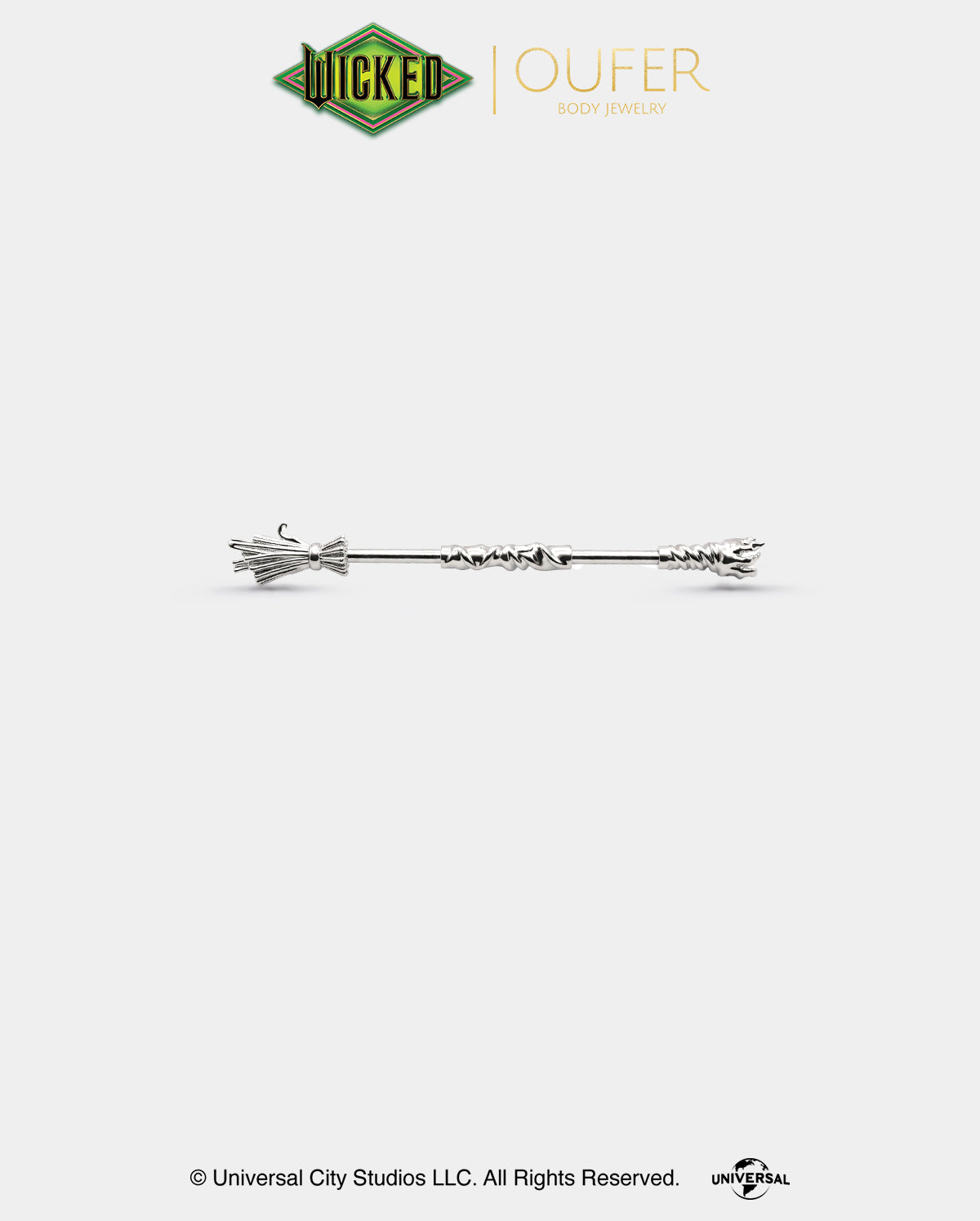 WICKED × OUFER Magic Broom Industrial Barbell