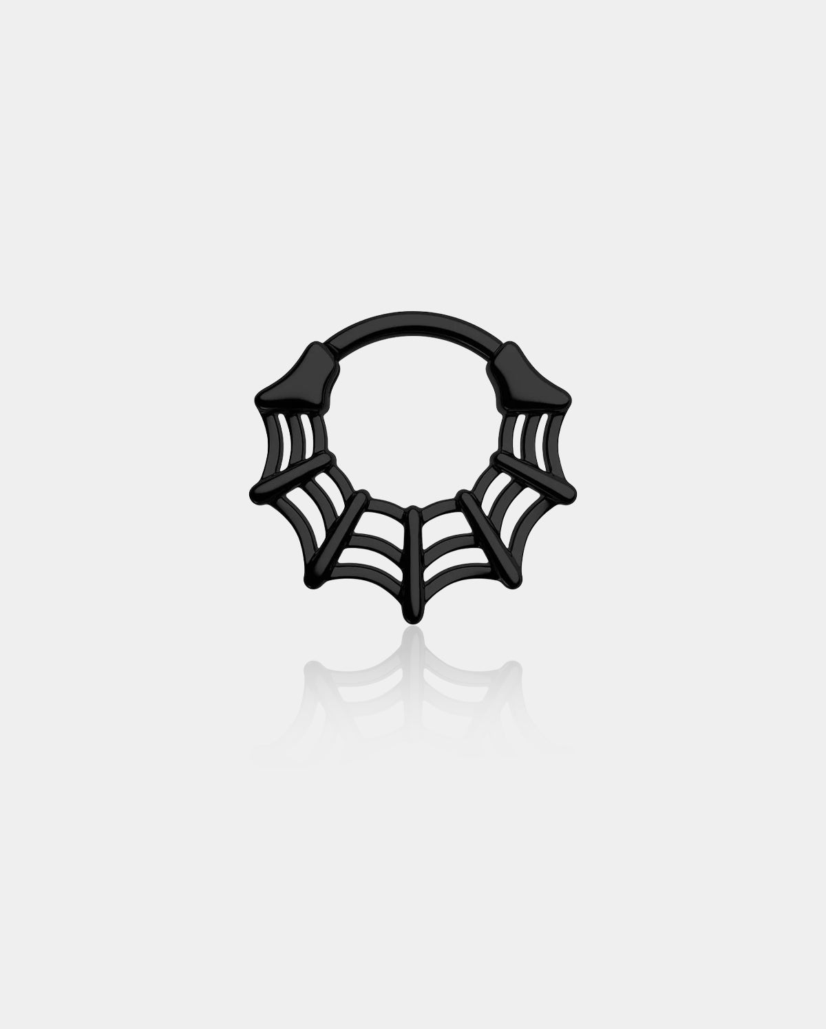 Spider Web Segment Septum Ring