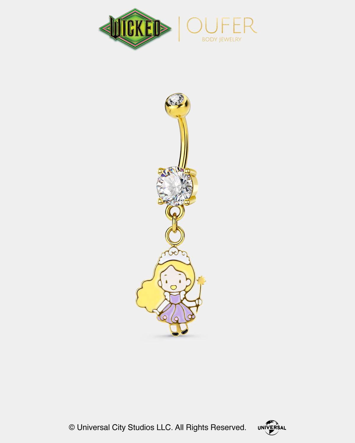 glinda belly ring