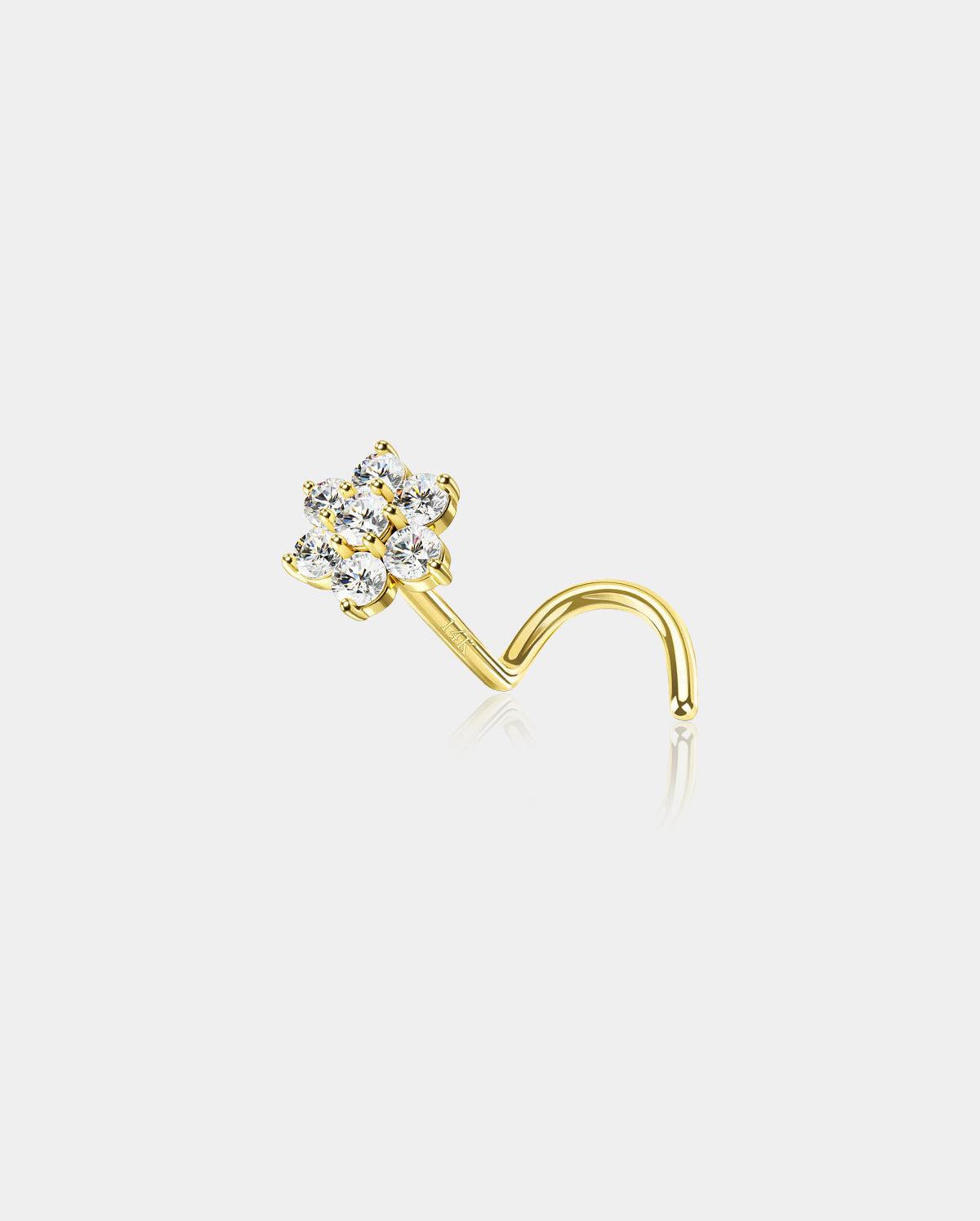 screw nose stud