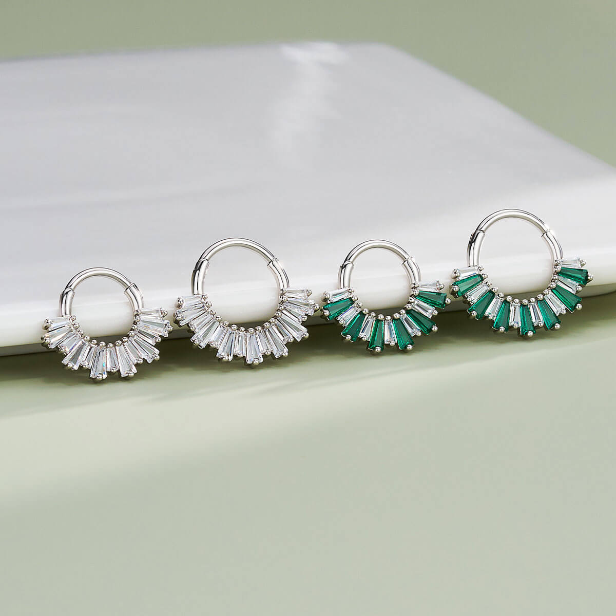 hinged septum ring