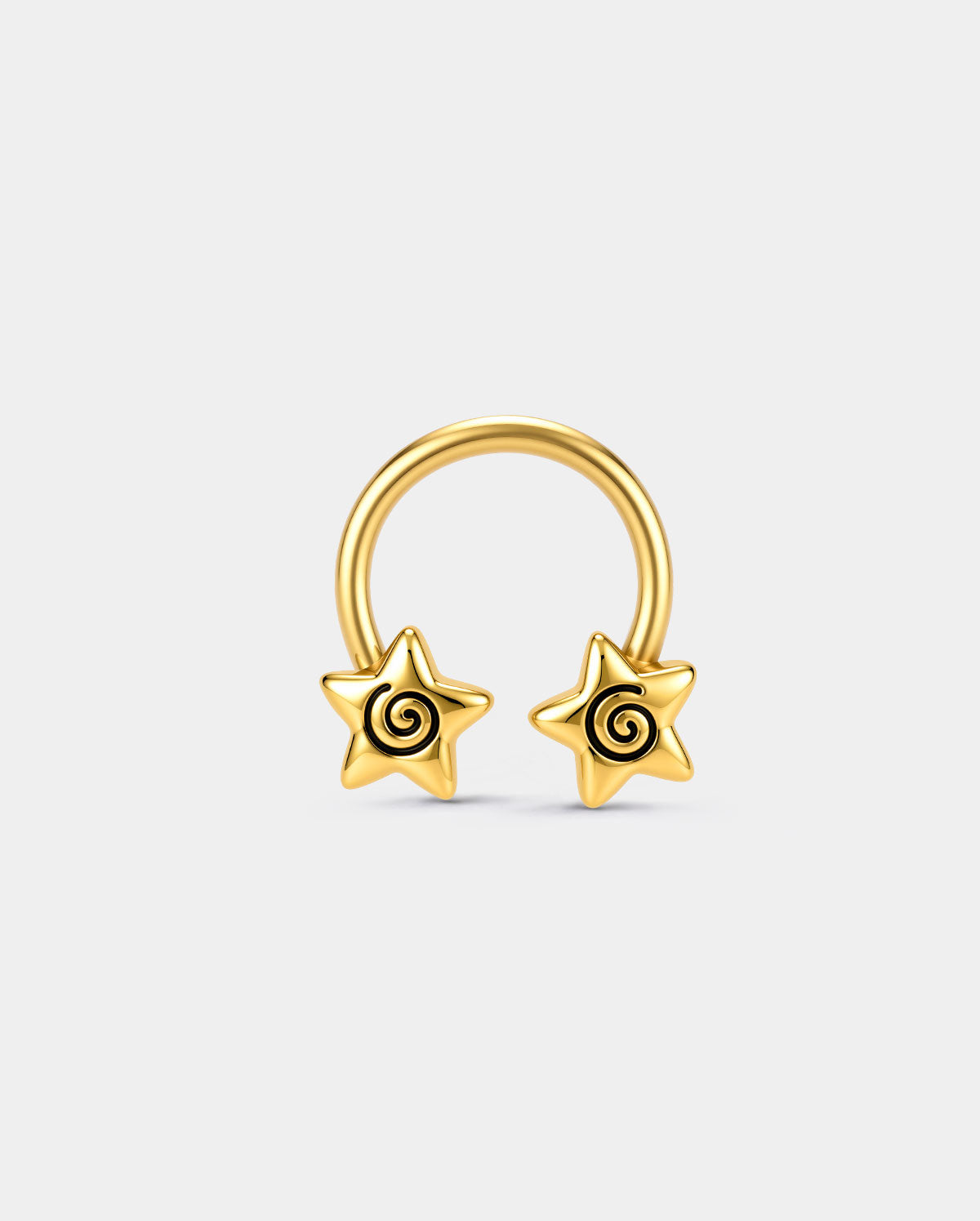 gold star septum horseshoe