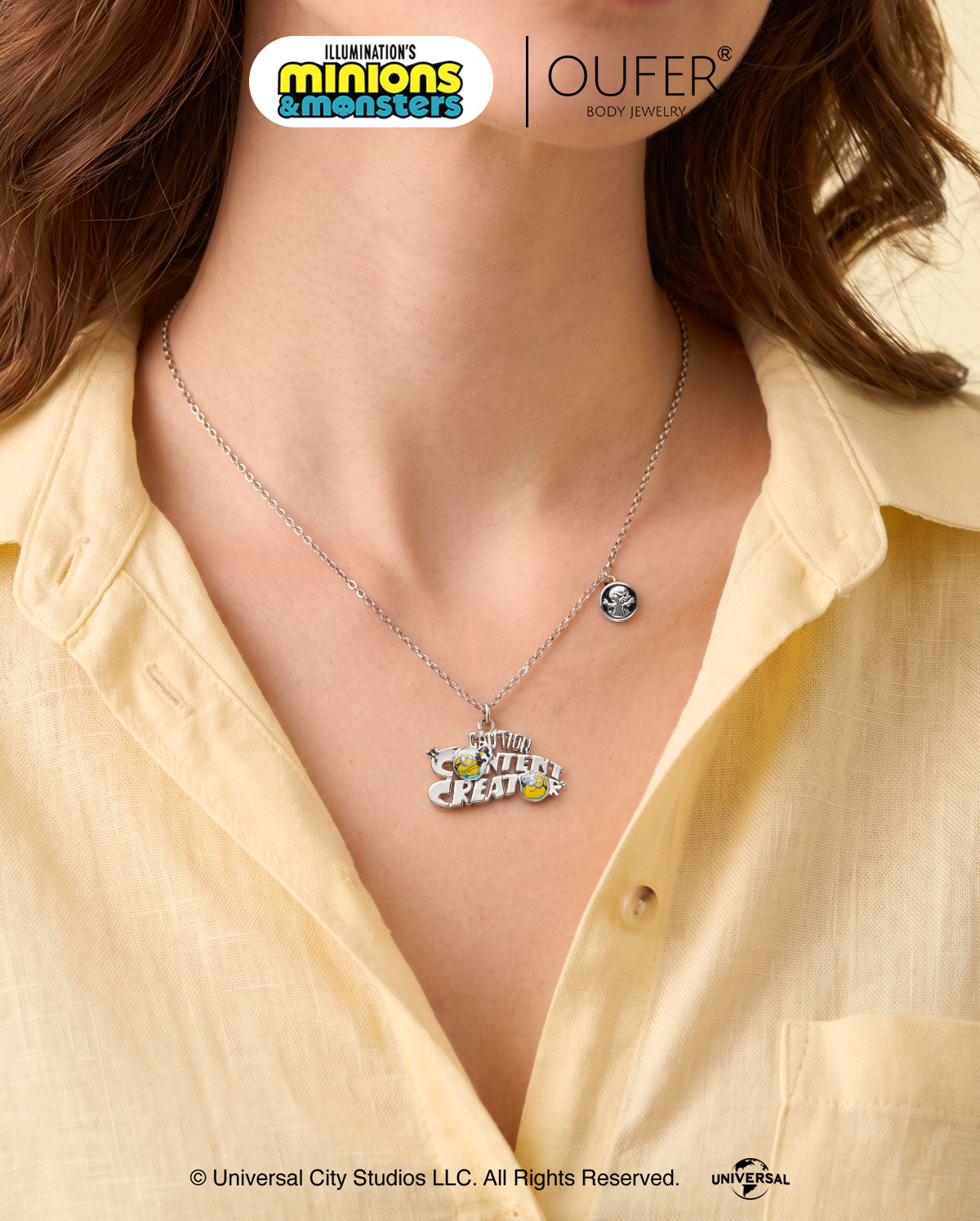 MINIONS × OUFER James & Henry Content Creator Necklace