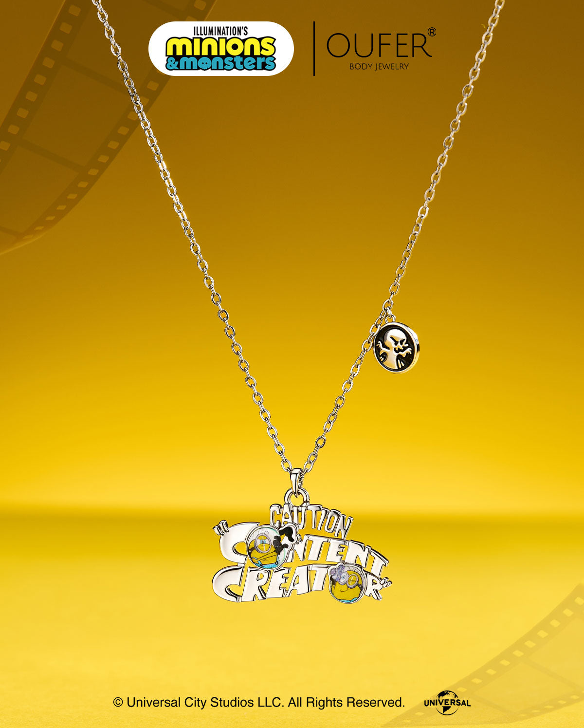 MINIONS × OUFER James & Henry Content Creator Necklace