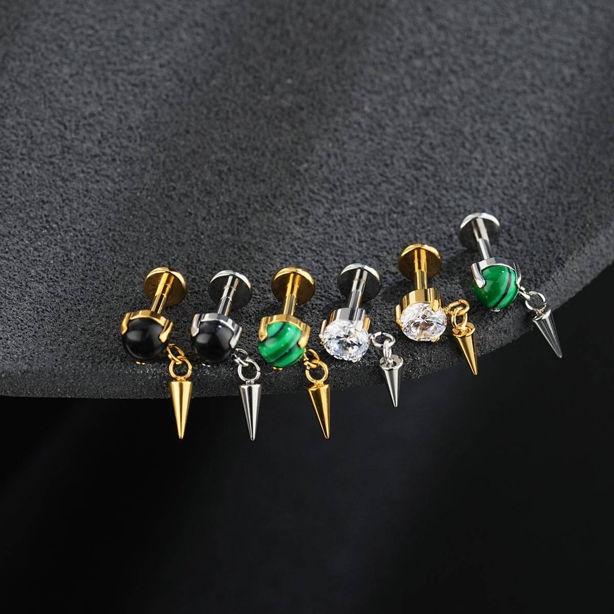 spike helix piercing stud
