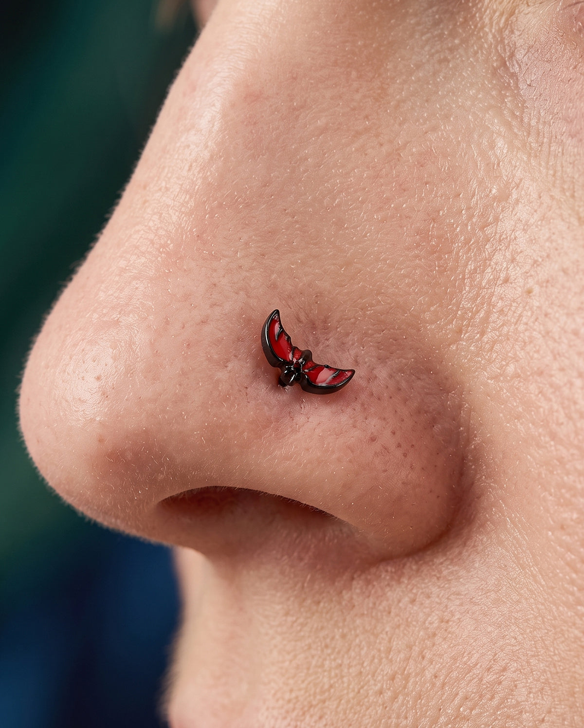 bat nostril piercing
