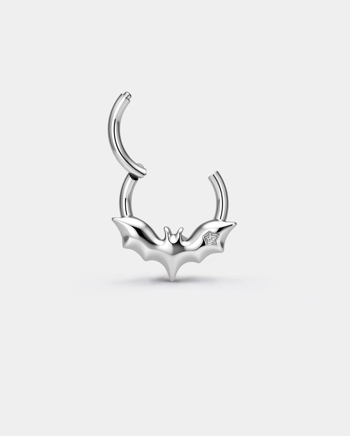 Bat Halloween Segment Septum Ring