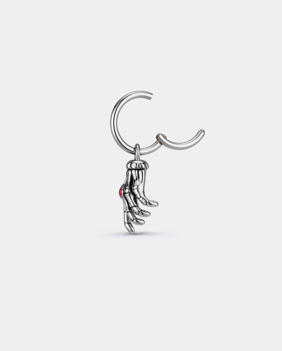 16G ataúd negro labio anillo 8mm labio Stud