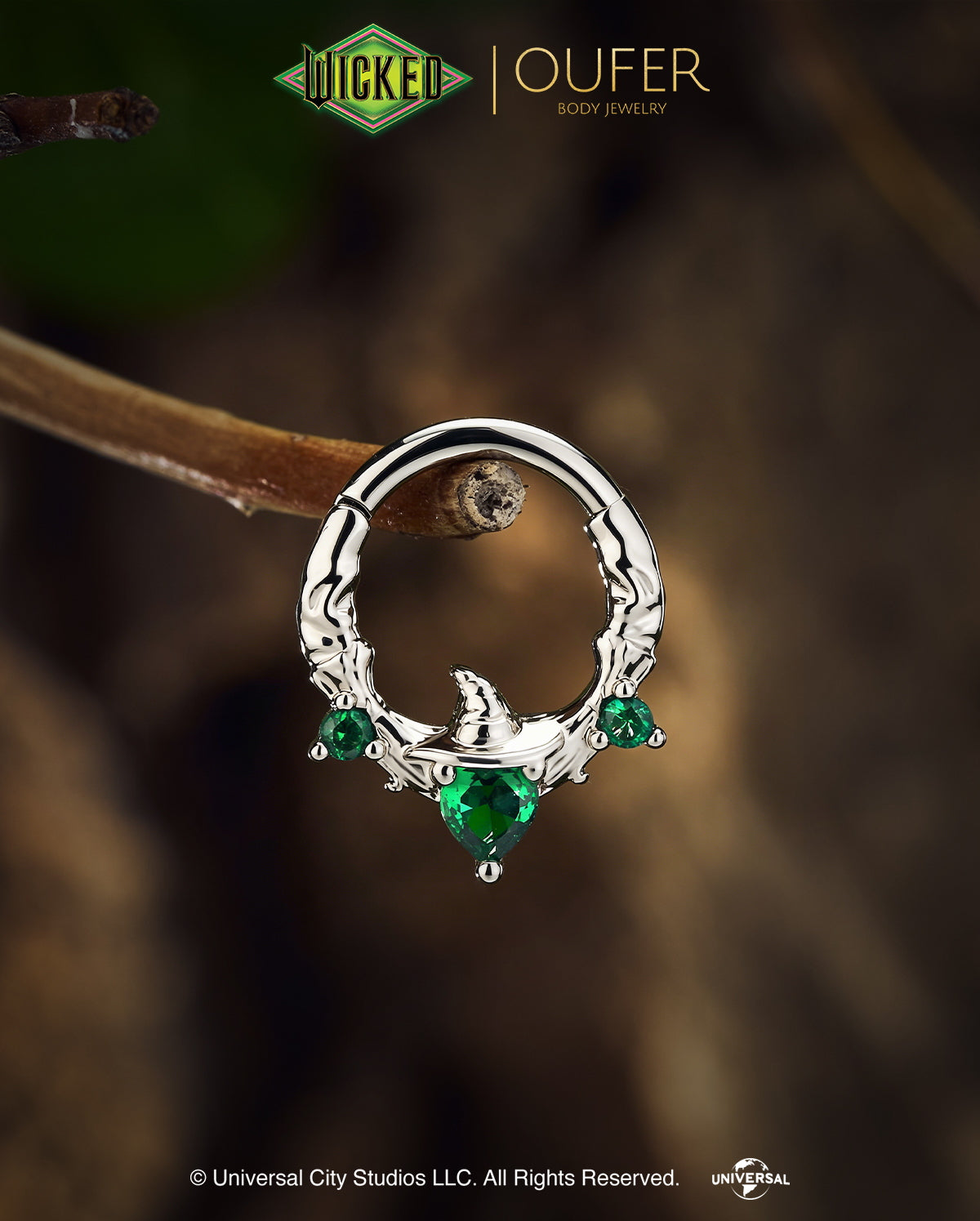 WICKED x OUFER Witch Septum Ring