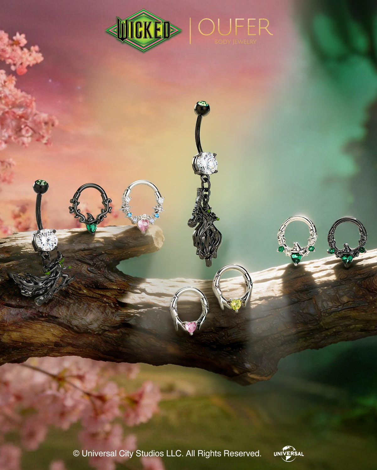 WICKED x OUFER Dual Magic Septum Ring
