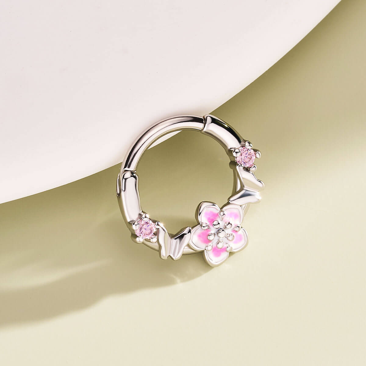 pink septum ring