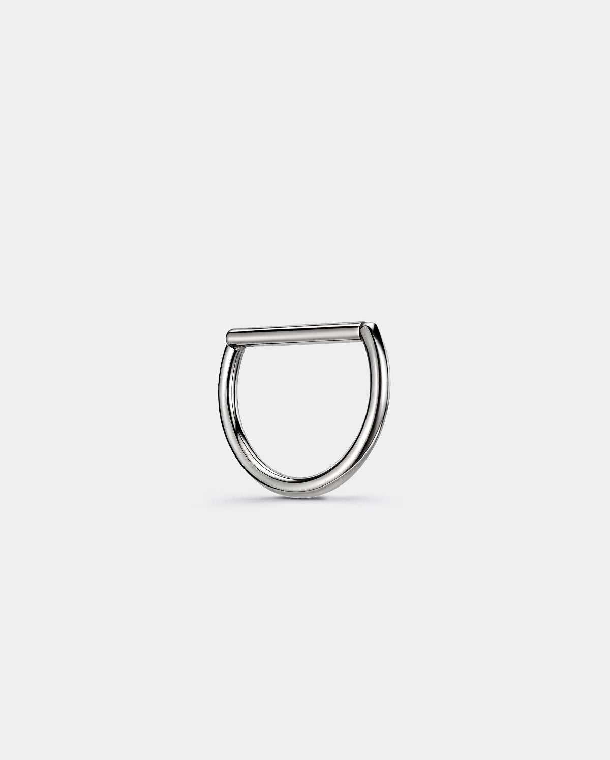titanium Half-Round Titanium Nipple Clicker