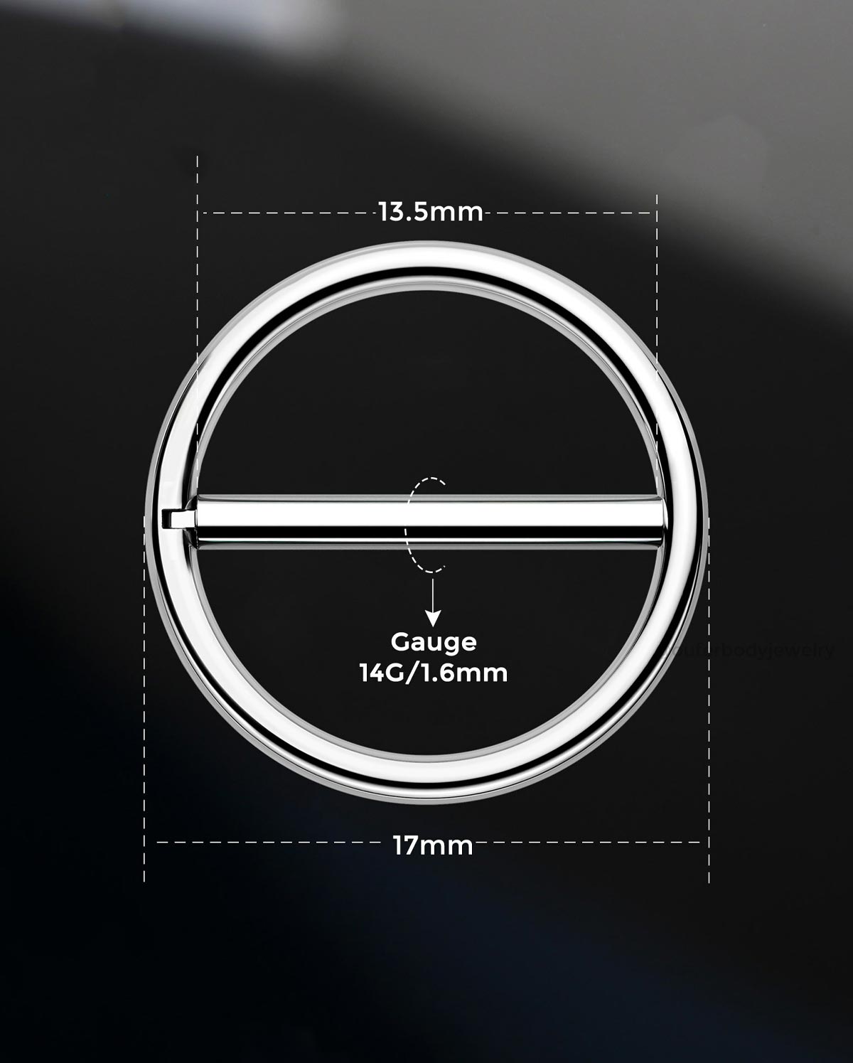 nipple clicker ring