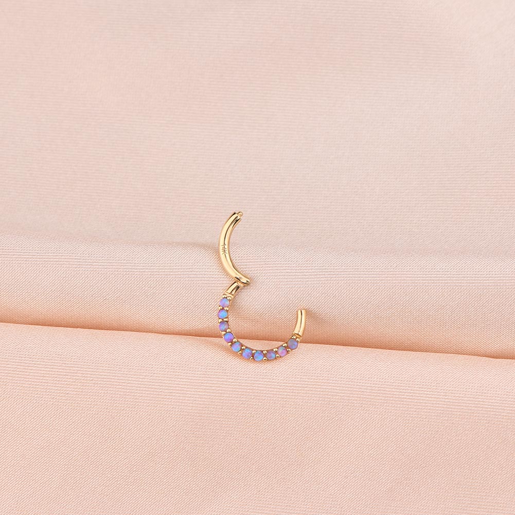 gold daith jewelry - OUFER BODY JEWELRY