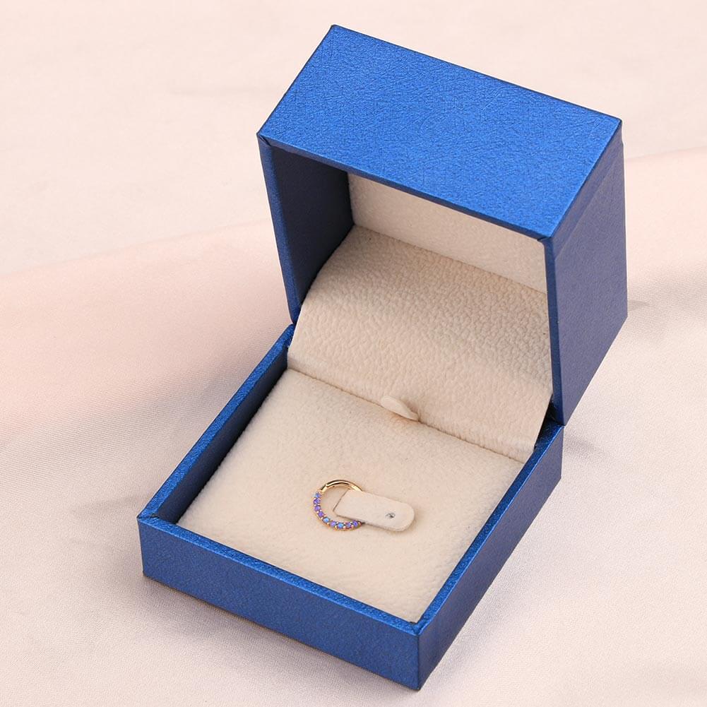 gold daith earring - OUFER BODY JEWELRY