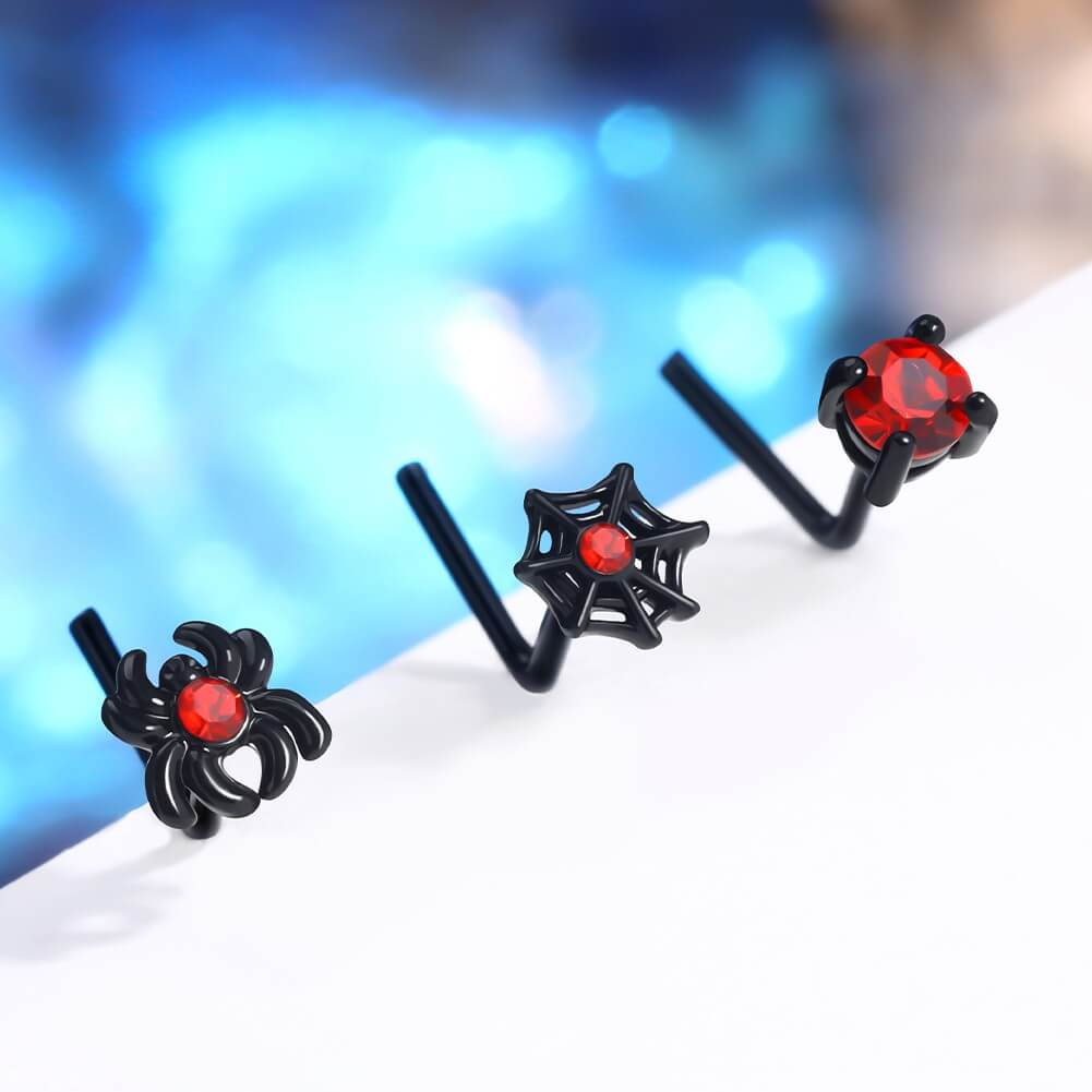 black nose stud