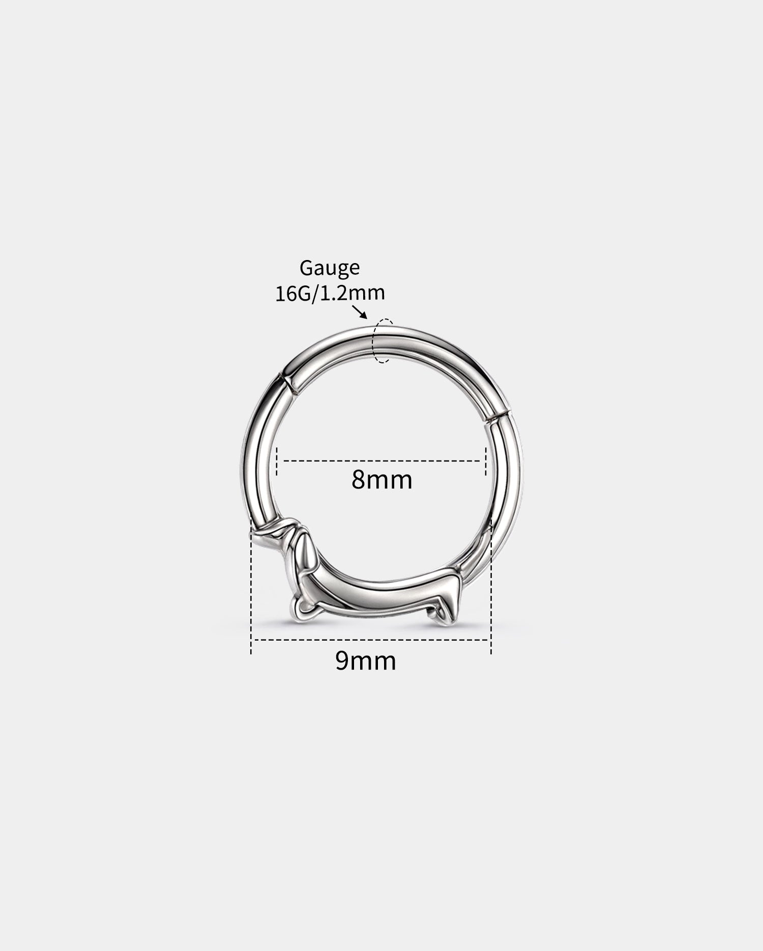 16g septum ring