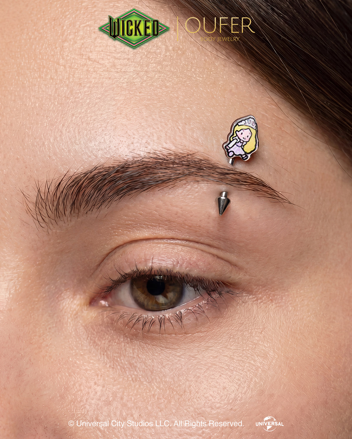 glinda eyebrow piercing