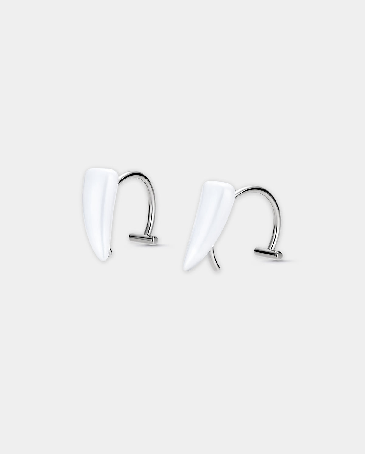 2PCS Vampire Fang Fake Lip Studs
