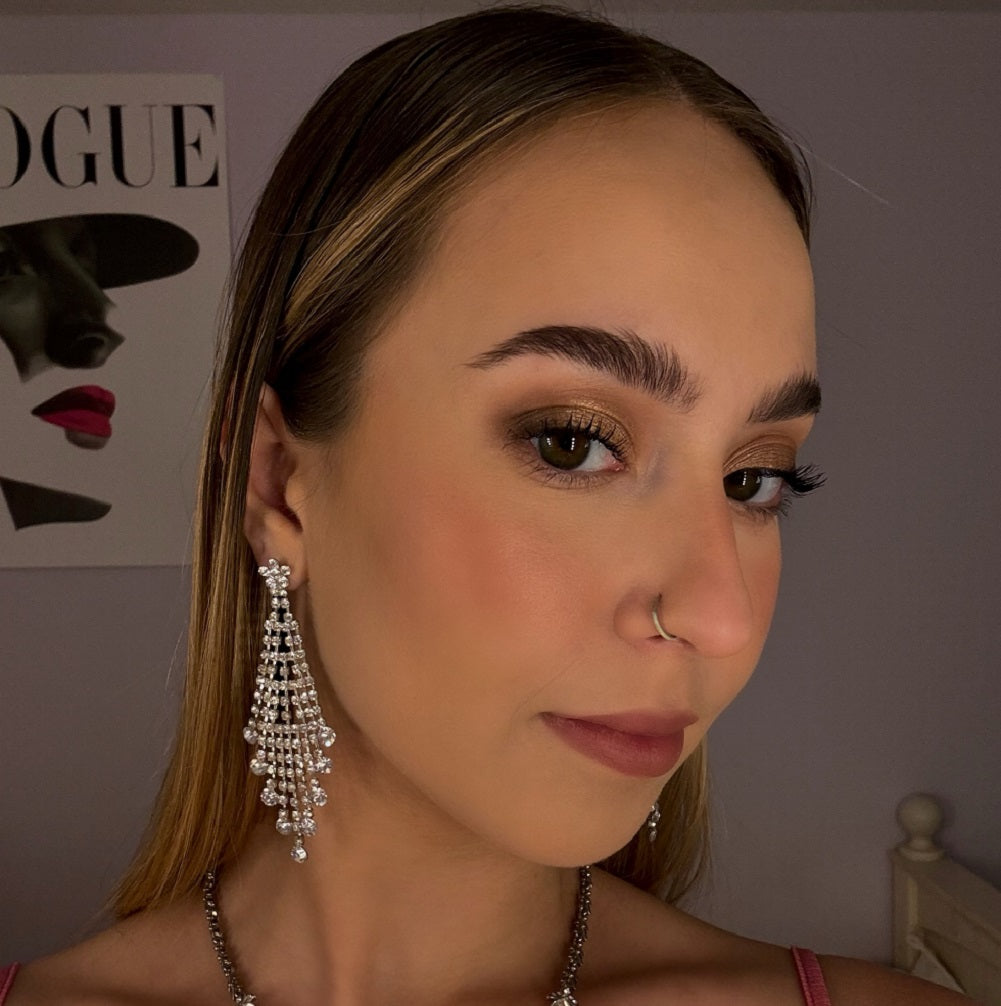Opal Hinged Segment Nose Ring