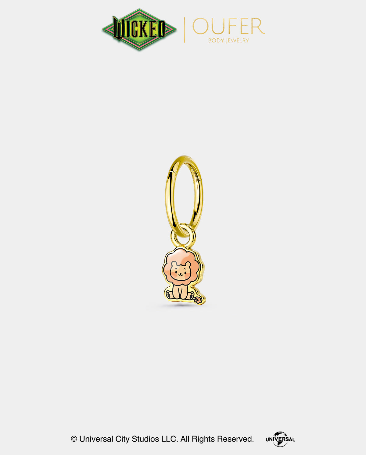 WICKED × OUFER Elphaba·Glinda·Cowardly Lion Ear Hoop