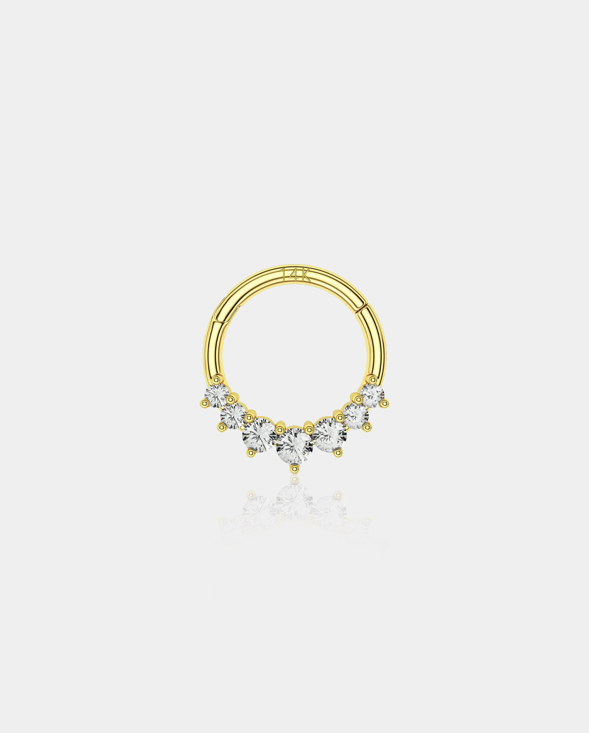 gold daith ring