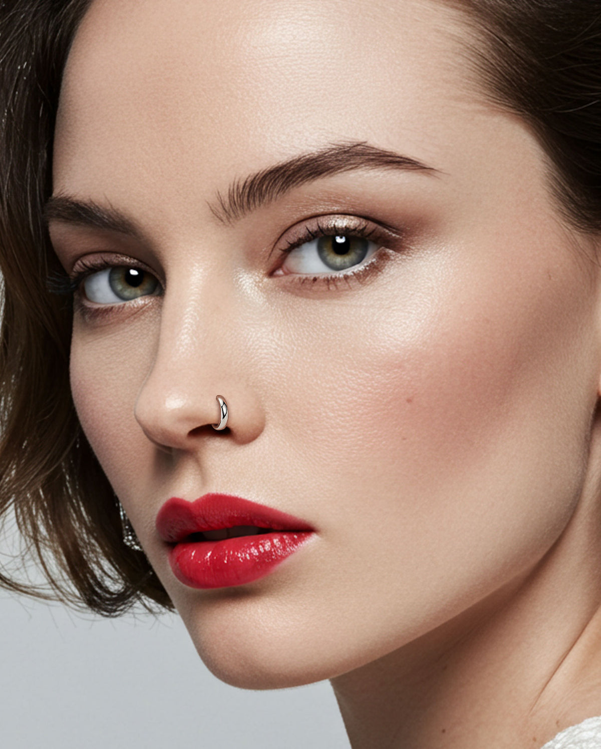 thick nose piercing