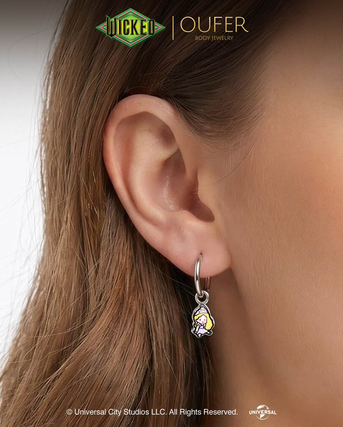 glinda earring hoop