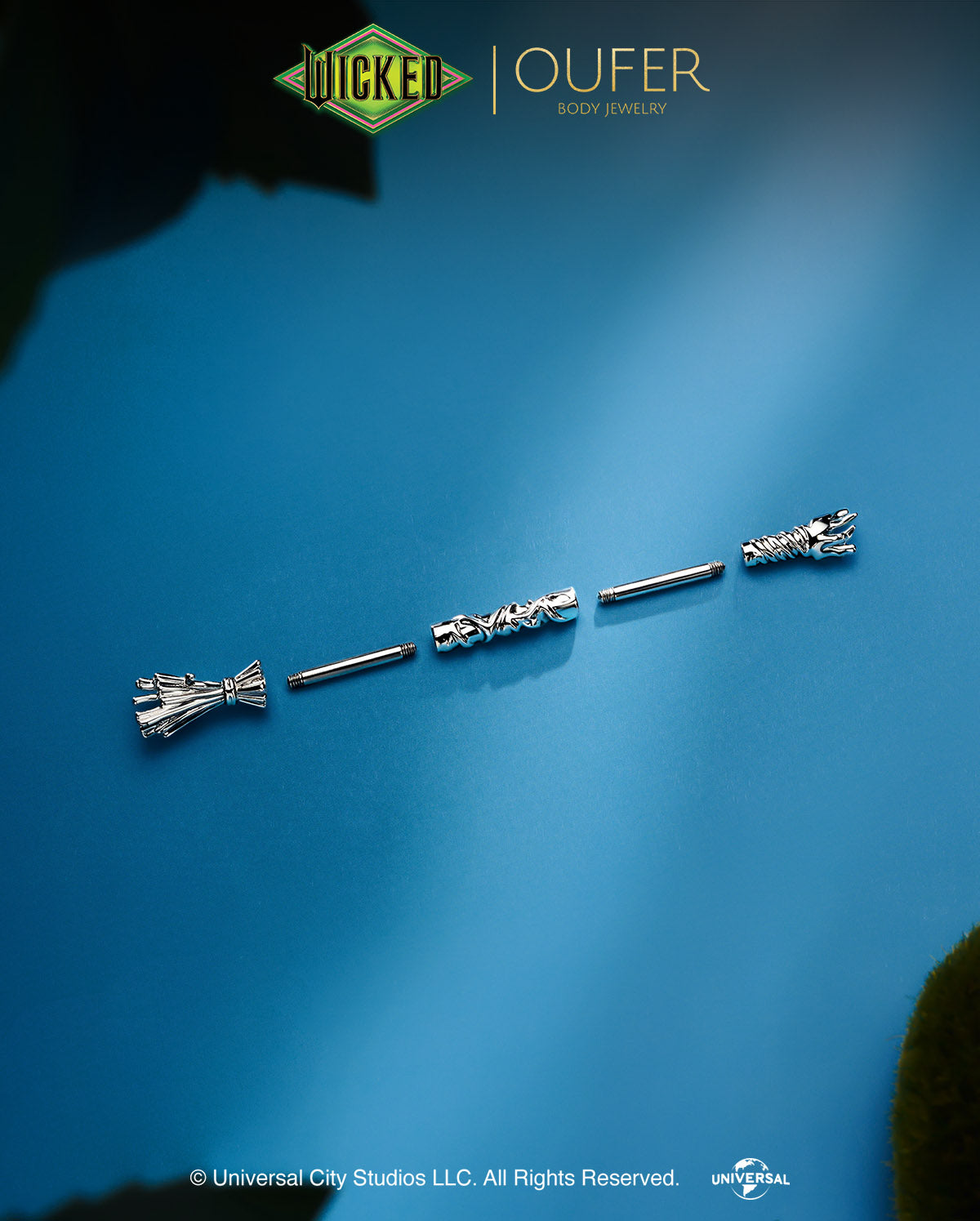 WICKED × OUFER Magic Broom Industrial Barbell