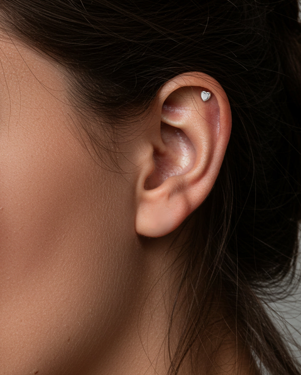 heart helix piercing