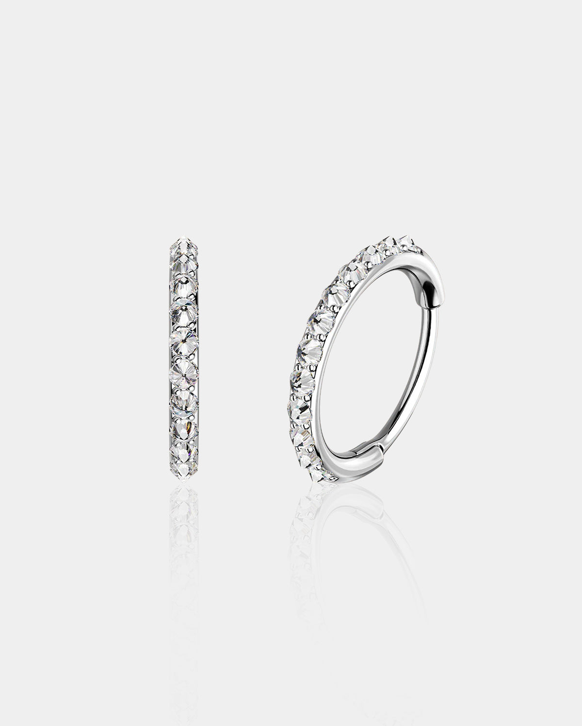 reverse setting nose ring