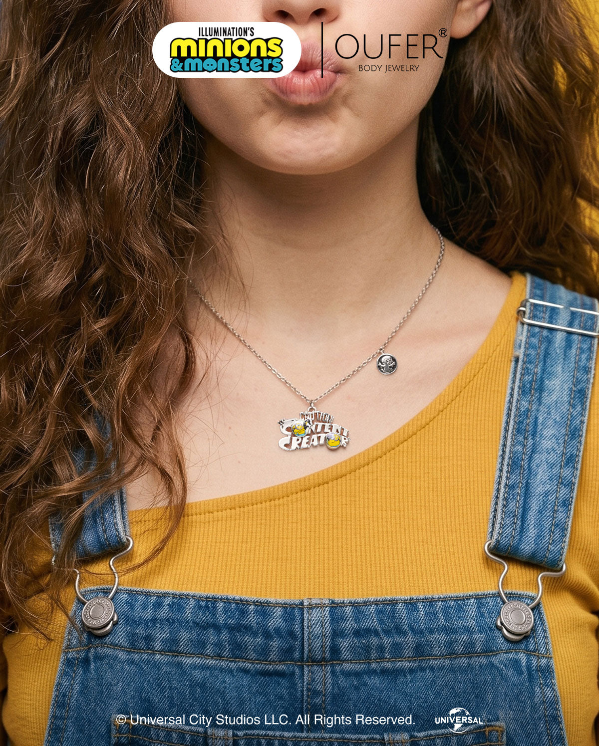 MINIONS × OUFER James & Henry Content Creator Necklace