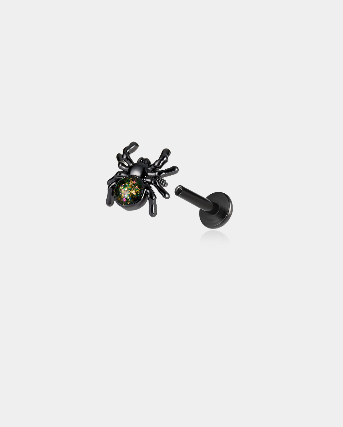 internally threaded bat halloween helix stud 
