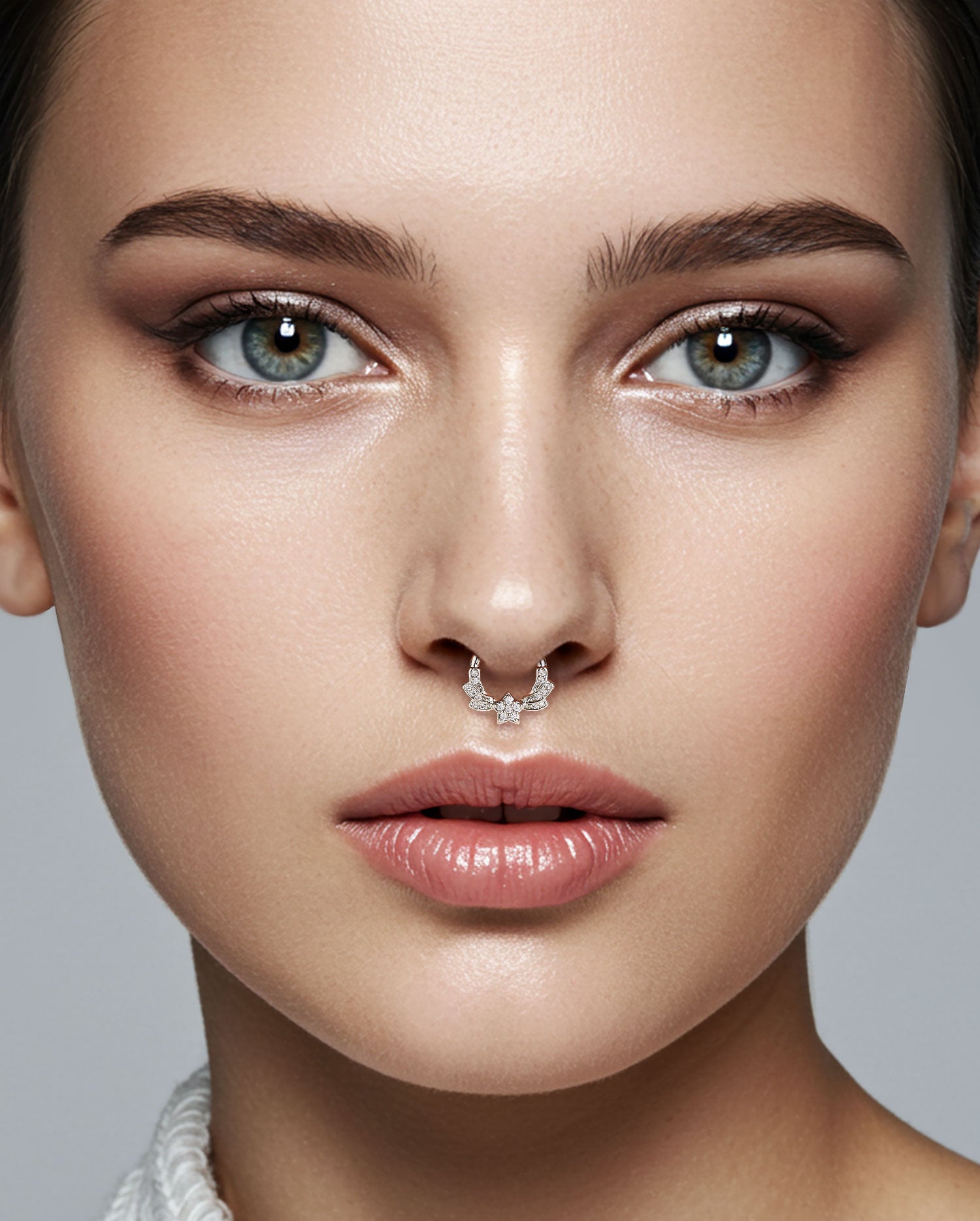 wing star septum piercing