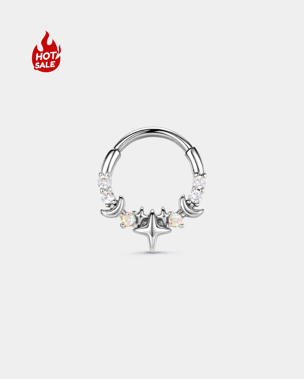 cz moon septum ring