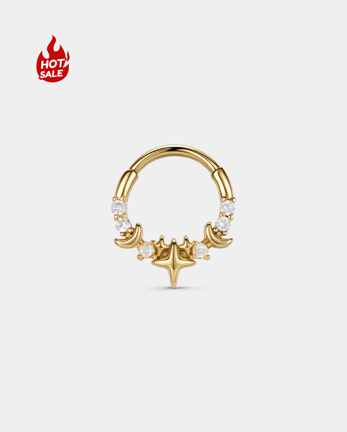 moon septum ring