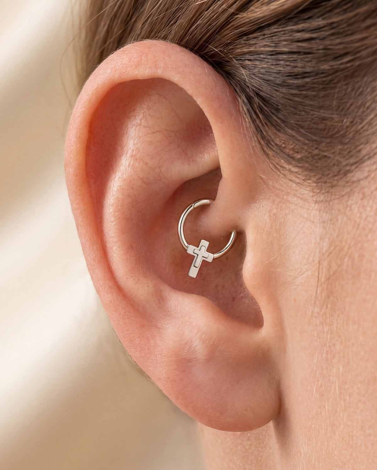 Layered Double Cross Segment Septum Ring