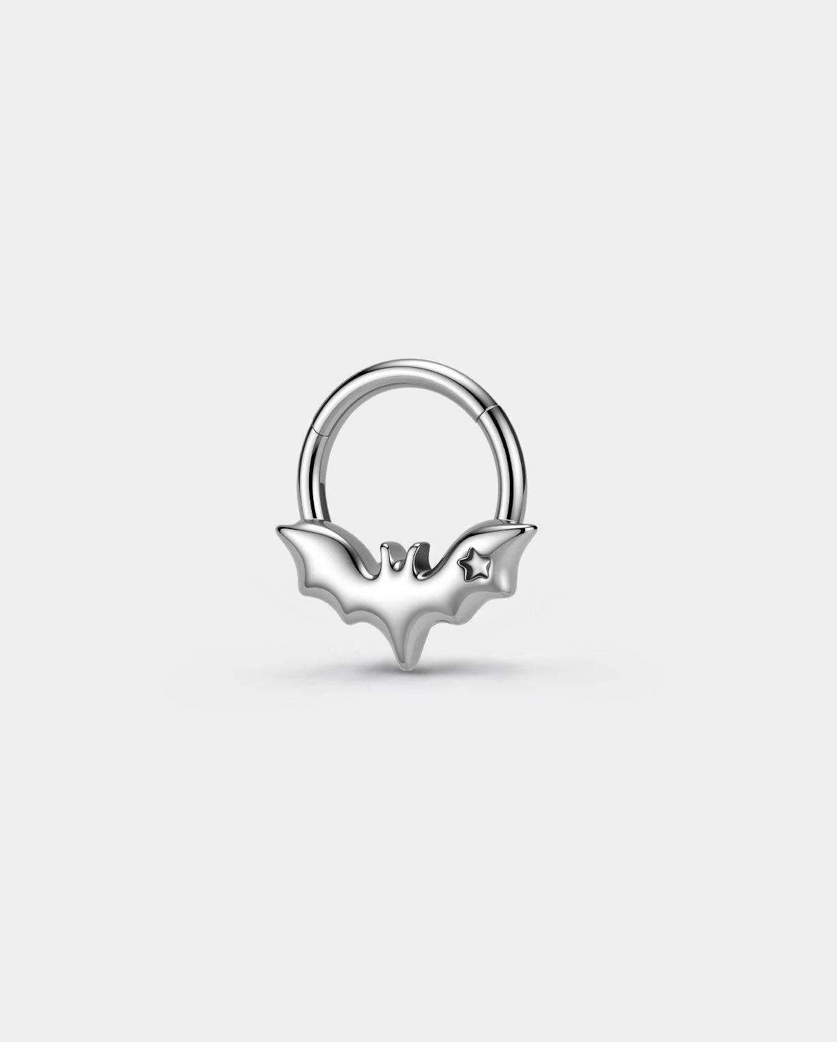 Bat Halloween Segment Septum Ring