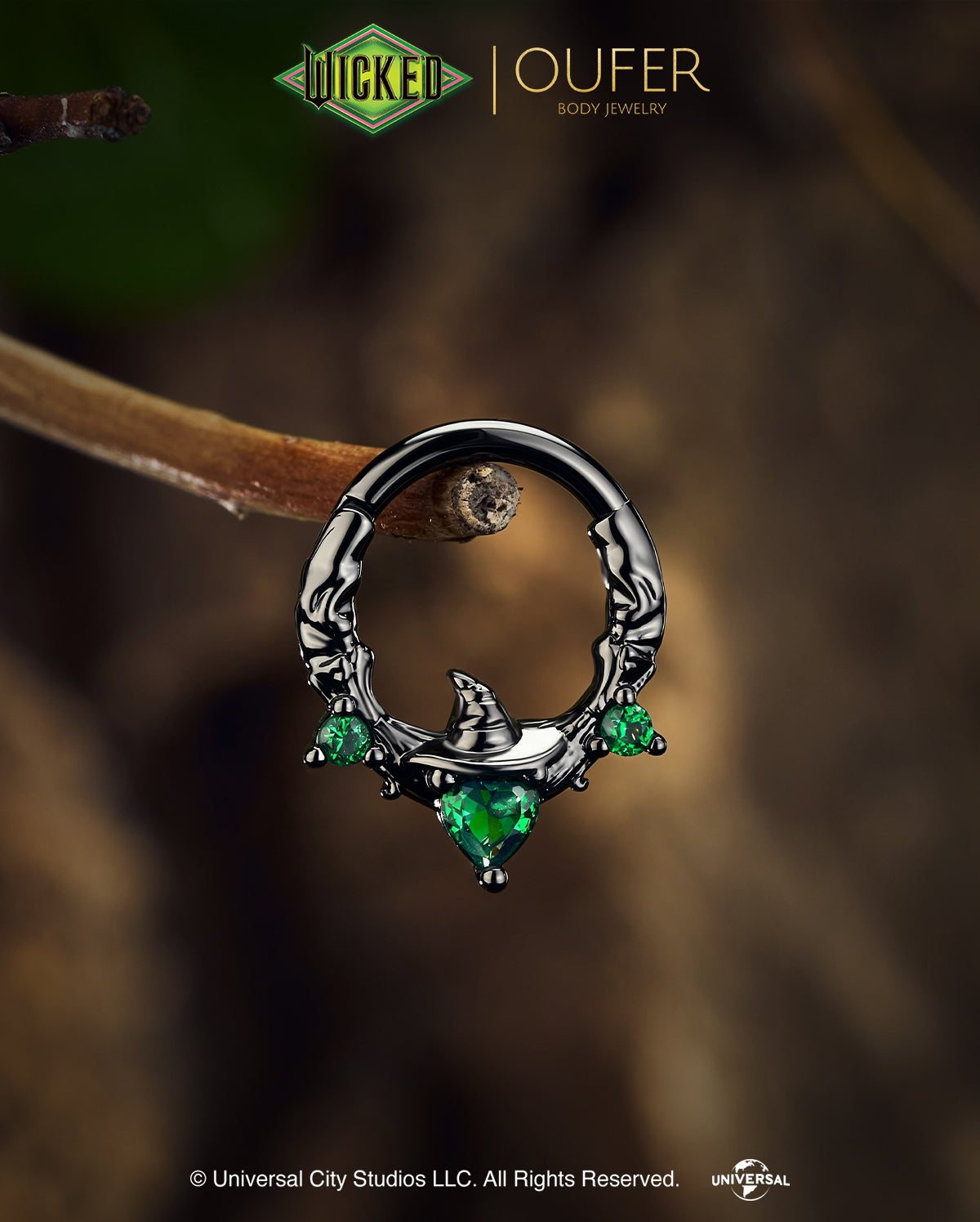 WICKED x OUFER Witch Septum Ring