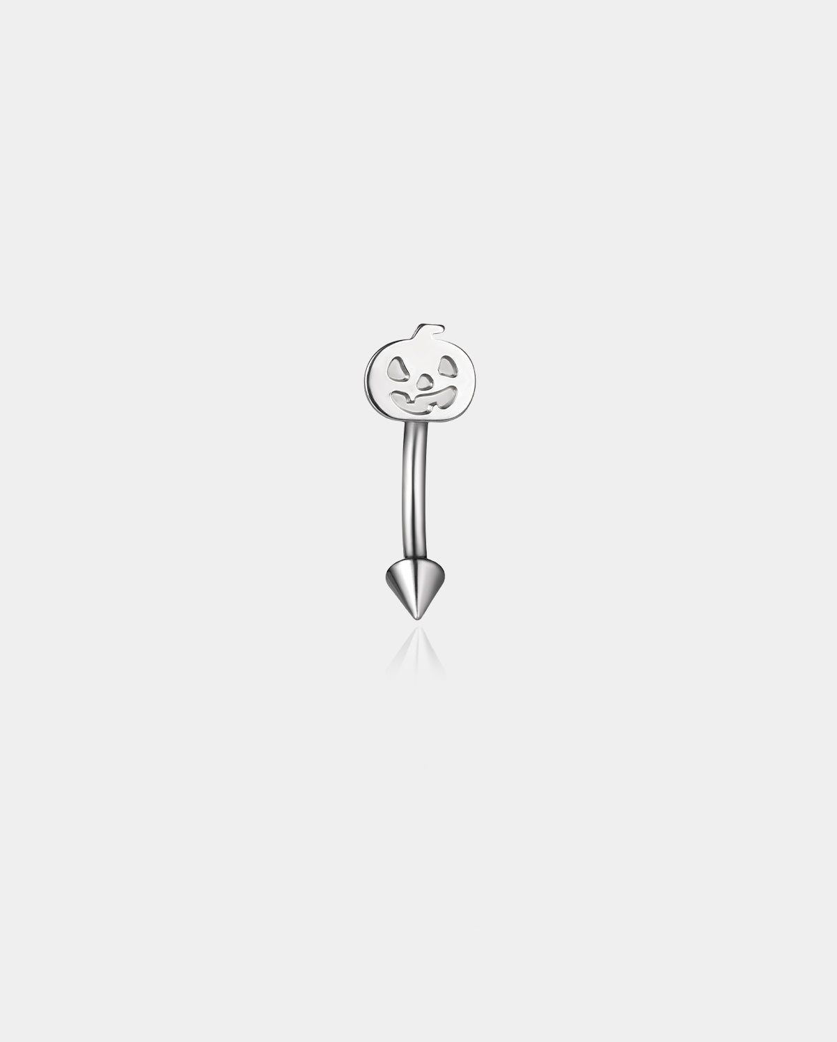 oufer pumpkin rook piercing ring 