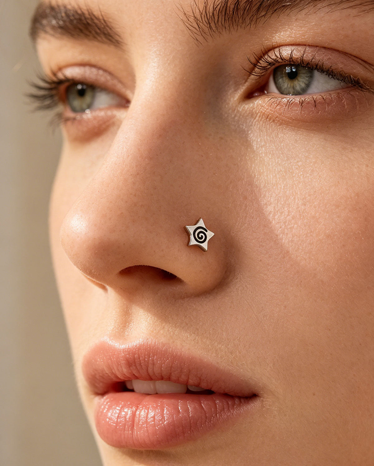 star nose piercing