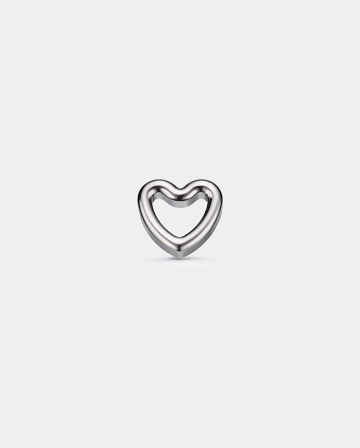 Heart Titanium Nose Stud