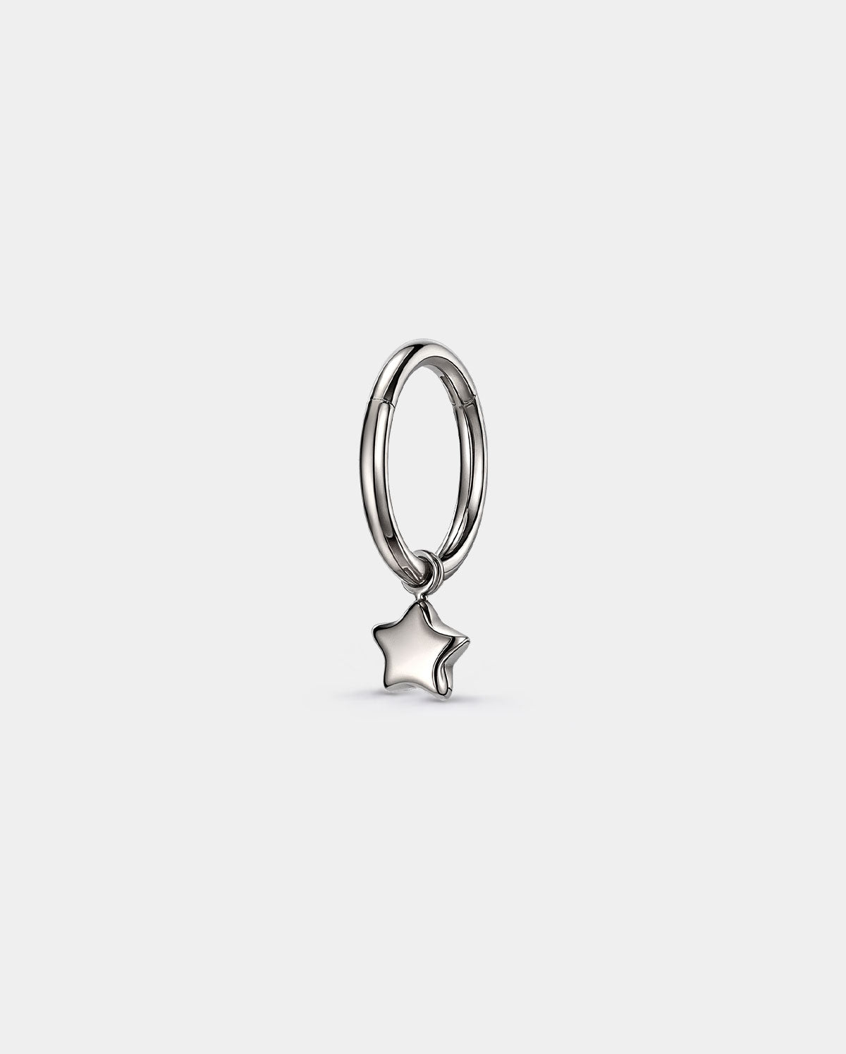 oufer Star Charm Helix Hoop 
