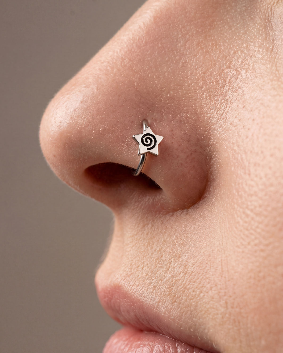 star nose piercing